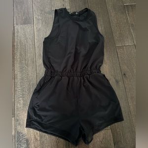 Zella Getaway Small Black Romper